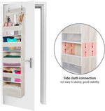 Door Hanging Organizer 5-Tier Mesh Compartments 8 Extra Pockets