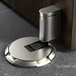 Door Holder Floor-Mounted Foot-Operated Zinc Alloy