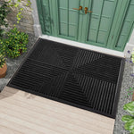 Door Mat Heavy-Duty Non-Slip Indoor & Outdoor Rubber