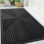 Door Mat Heavy-Duty Non-Slip Indoor & Outdoor Rubber