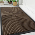Door Mat Heavy-Duty Non-Slip Indoor & Outdoor Rubber