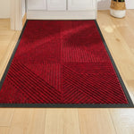 Door Mat Heavy-Duty Non-Slip Indoor & Outdoor Rubber