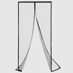 Door Mosquito Screen Magnetic Self-Closing Polyester Mesh