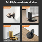 Door Stopper Adjustable Mechanical Hold Adhesive & Screw Mount