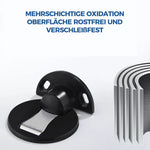 Door Stopper Magnetic Zinc Alloy Brushed Finish