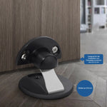 Door Stopper Magnetic Zinc Alloy Brushed Finish