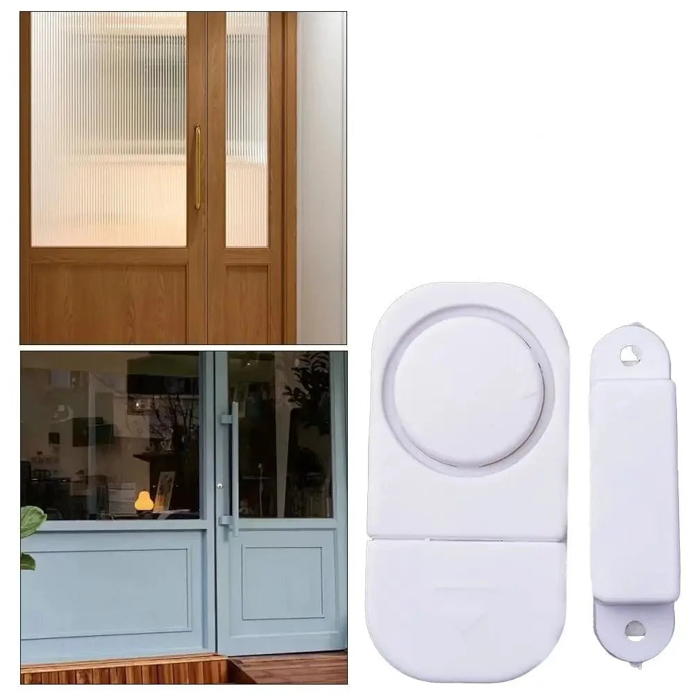 Door and Window Alarm 90 dB Battery-Powered Tool-Free Installation
