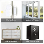 Door and Window Alarm 90 dB Battery-Powered Tool-Free Installation