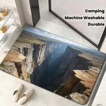 Doormat 3D Waterfall Illusion Non-Slip Backing