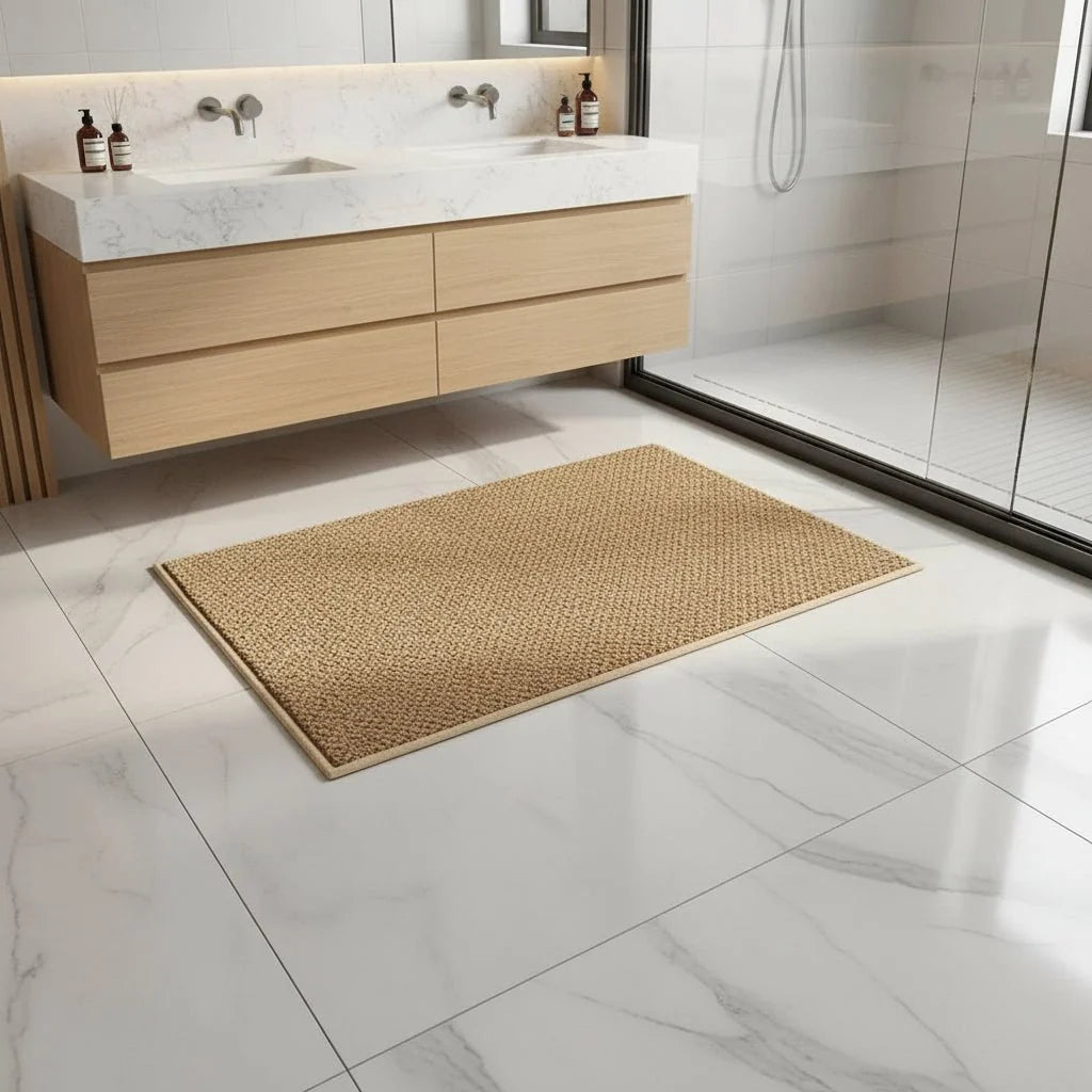 Doormat Absorbent Quick-Drying Stain-Resistant Geometric Design