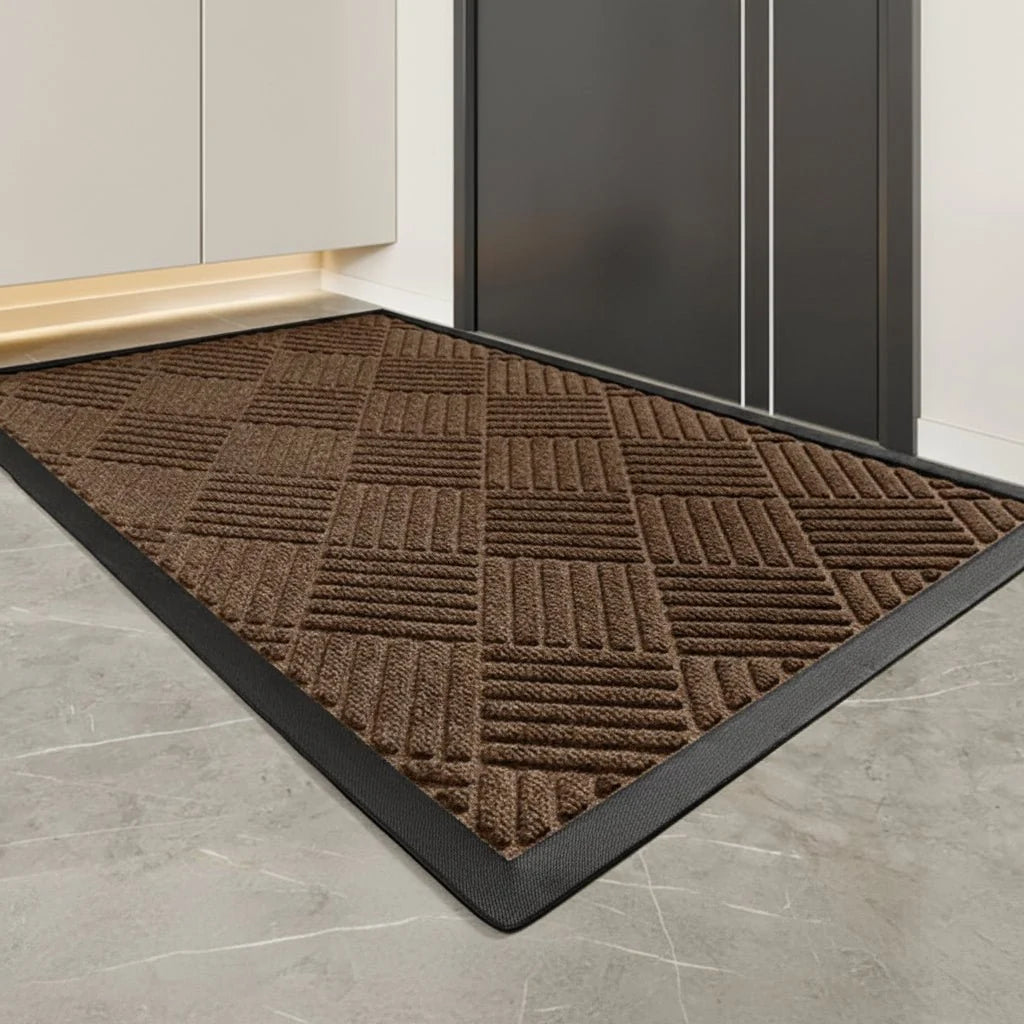 Doormat Absorbent Textile Traps Moisture & Dirt
