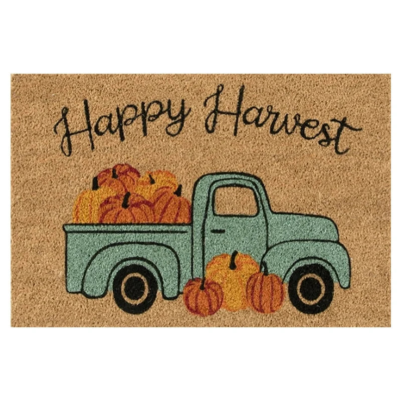 Doormat Coconut Fiber Non-Slip Halloween Design