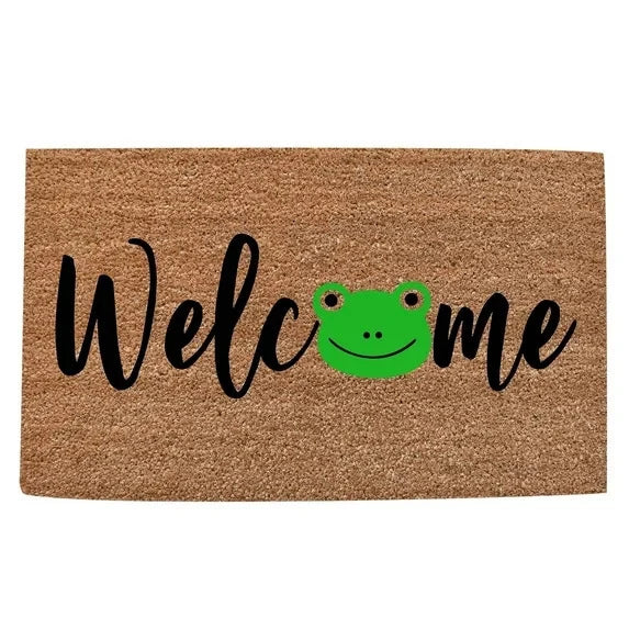 Doormat Coconut Fiber Non-Slip Halloween Design