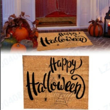 Doormat Coconut Fiber Non-Slip Halloween Design