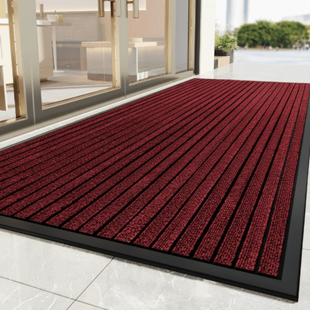 Doormat Dirt-Trapping Non-Slip Waterproof Rubber Backing