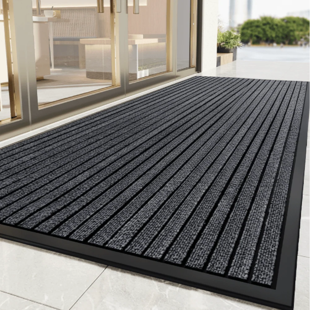 Doormat Dirt-Trapping Non-Slip Waterproof Rubber Backing