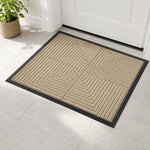 Doormat Striped Dirt-Trapping Non-Slip Waterproof
