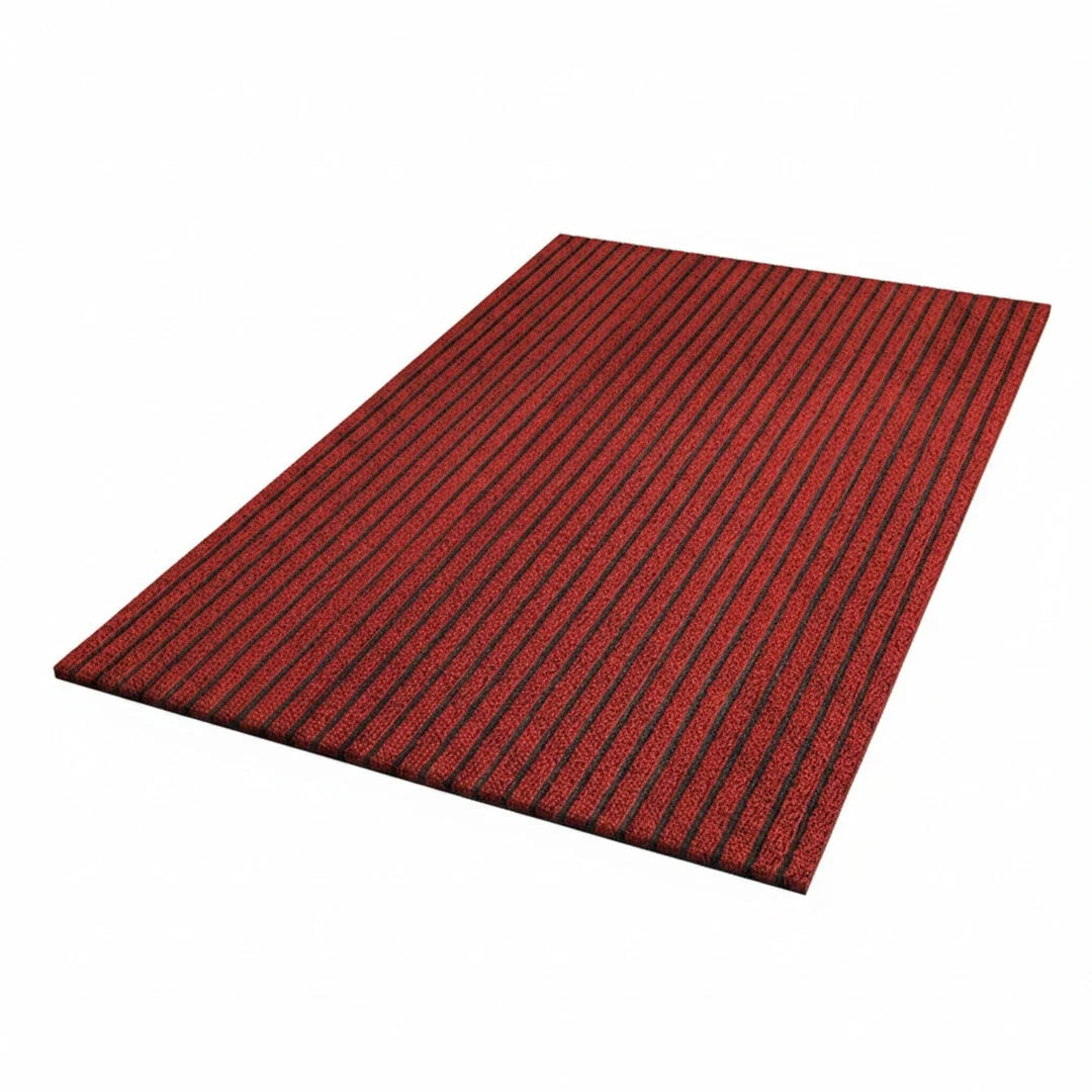Doormat Striped Non-Slip Weather-Resistant Indoor & Outdoor Use