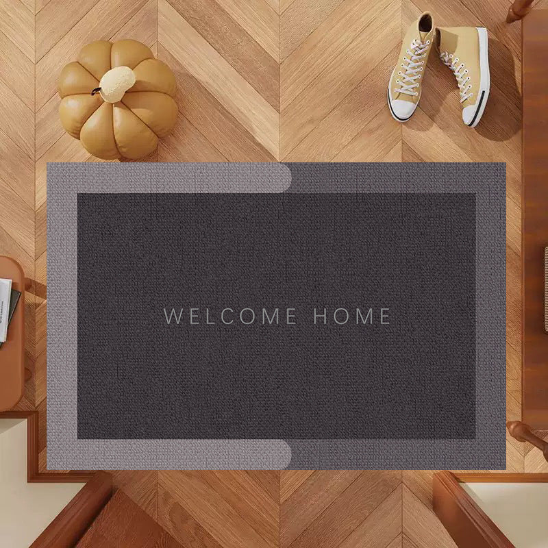 Doormat Welcome Home Design Non-Slip Backing