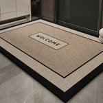 Doormat Welcome Home Design Non-Slip Backing