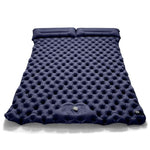 Double Camping Mat Self-Inflating Lightweight Waterproof Ripstop Nylon