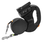 Double Dog Leash Anti-Tangle Swivel Padded Handle