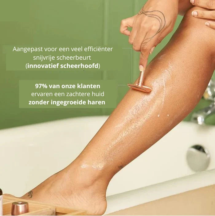 Double Edge Safety Razor Anti-Irritation & Ingrown Hair Prevention