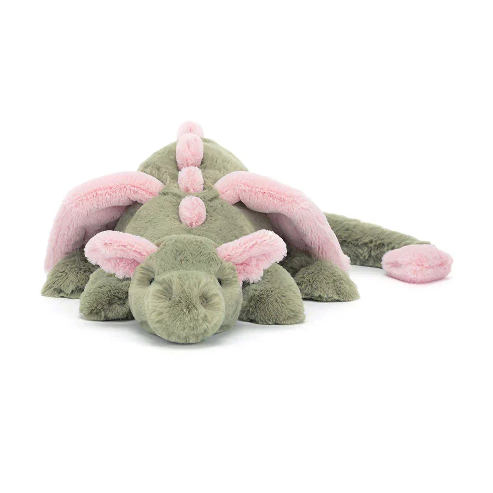 Dragon Plush Toy Extra-Soft Winged Fantasy Design