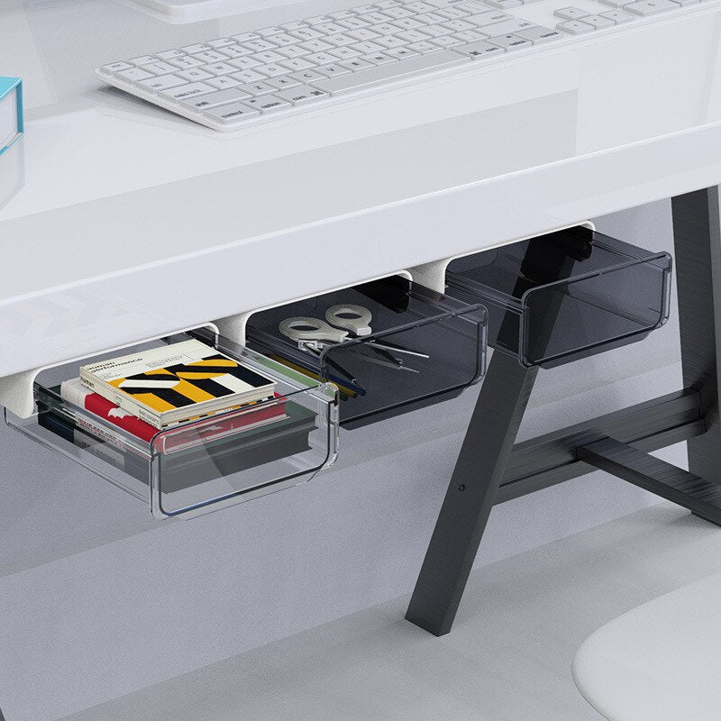 Drawer Organizer Self-Adhesive Transparent Storage
