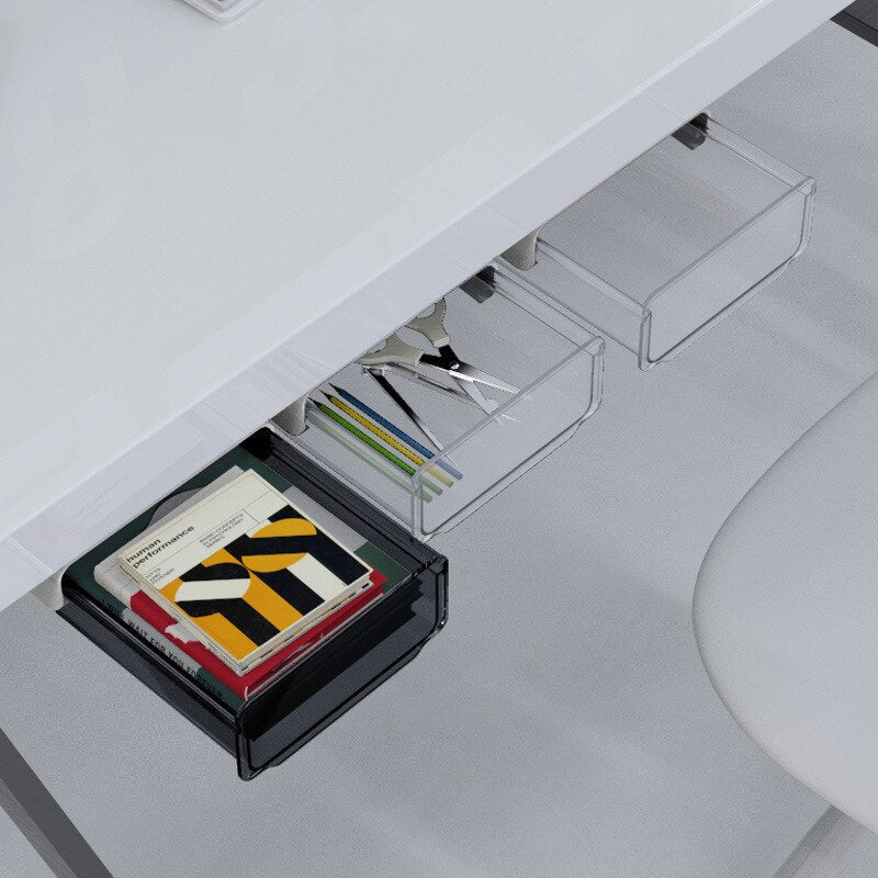Drawer Organizer Self-Adhesive Transparent Storage
