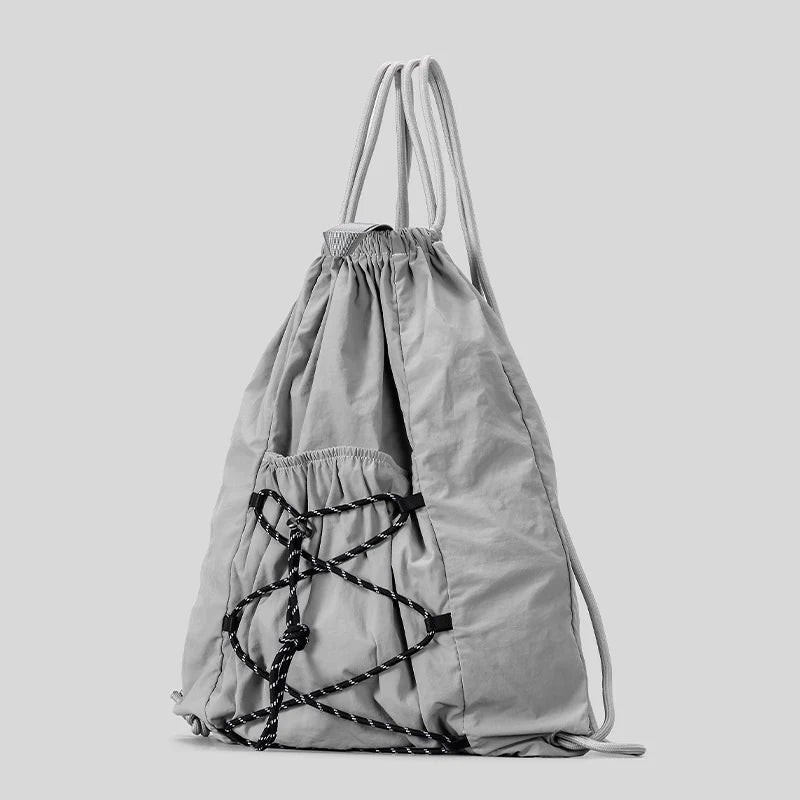 Drawstring Bag Lightweight Spacious Durable Fabric