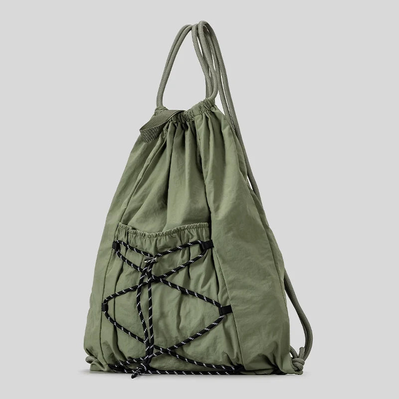 Drawstring Bag Lightweight Spacious Durable Fabric