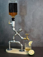 Drink Dispenser Industrial Pipe Single Cup Holder