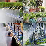 Drip Irrigation Kit 360° Rotating Nozzles & Cut-to-Length Tubing