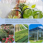 Drip Irrigation Kit 360° Rotating Nozzles & Cut-to-Length Tubing