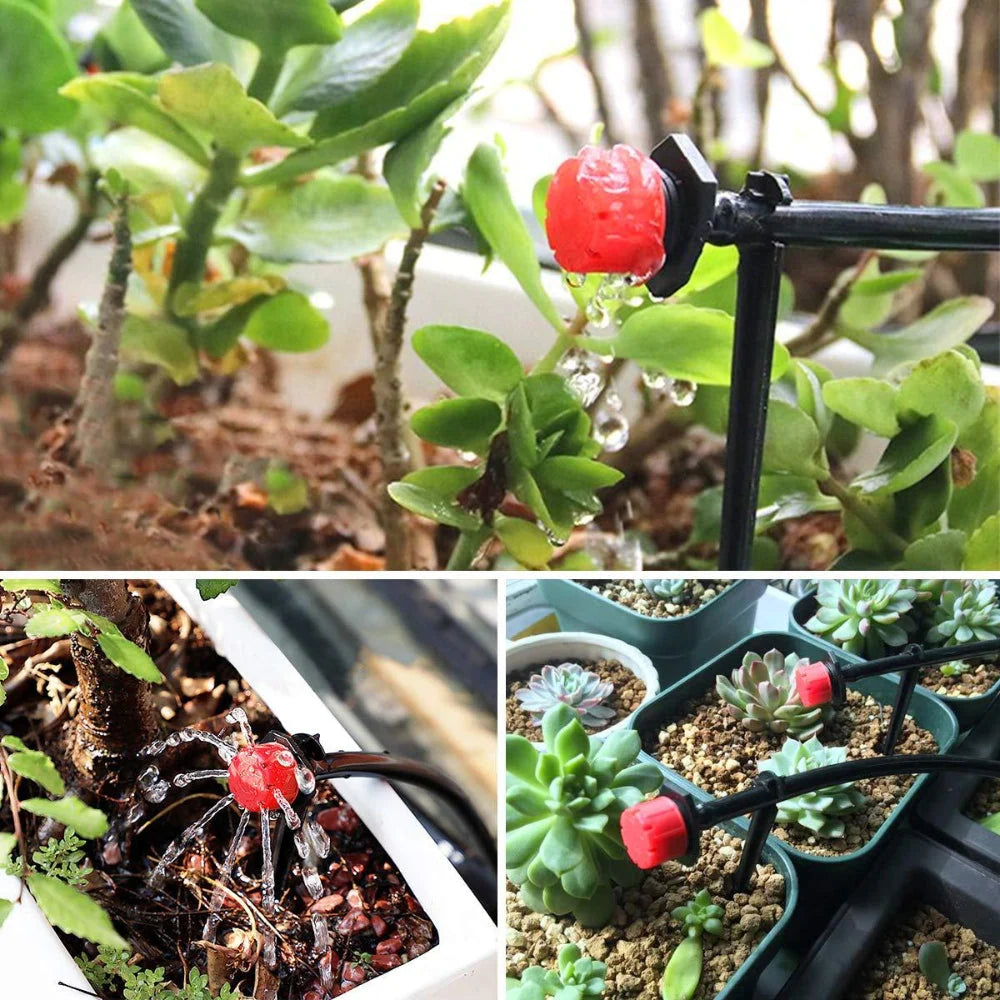 Drip Sprinkler Kit 360° Adjustable Clog-Proof Flow Control