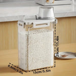 Dry Food Storage Container Airtight 2.5L With Measuring Cup