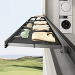 Drying Rack Wall-Mounted Folding No-Drill Space-Saving