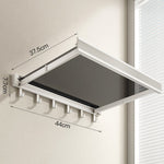 Drying Rack Wall-Mounted Folding No-Drill Space-Saving