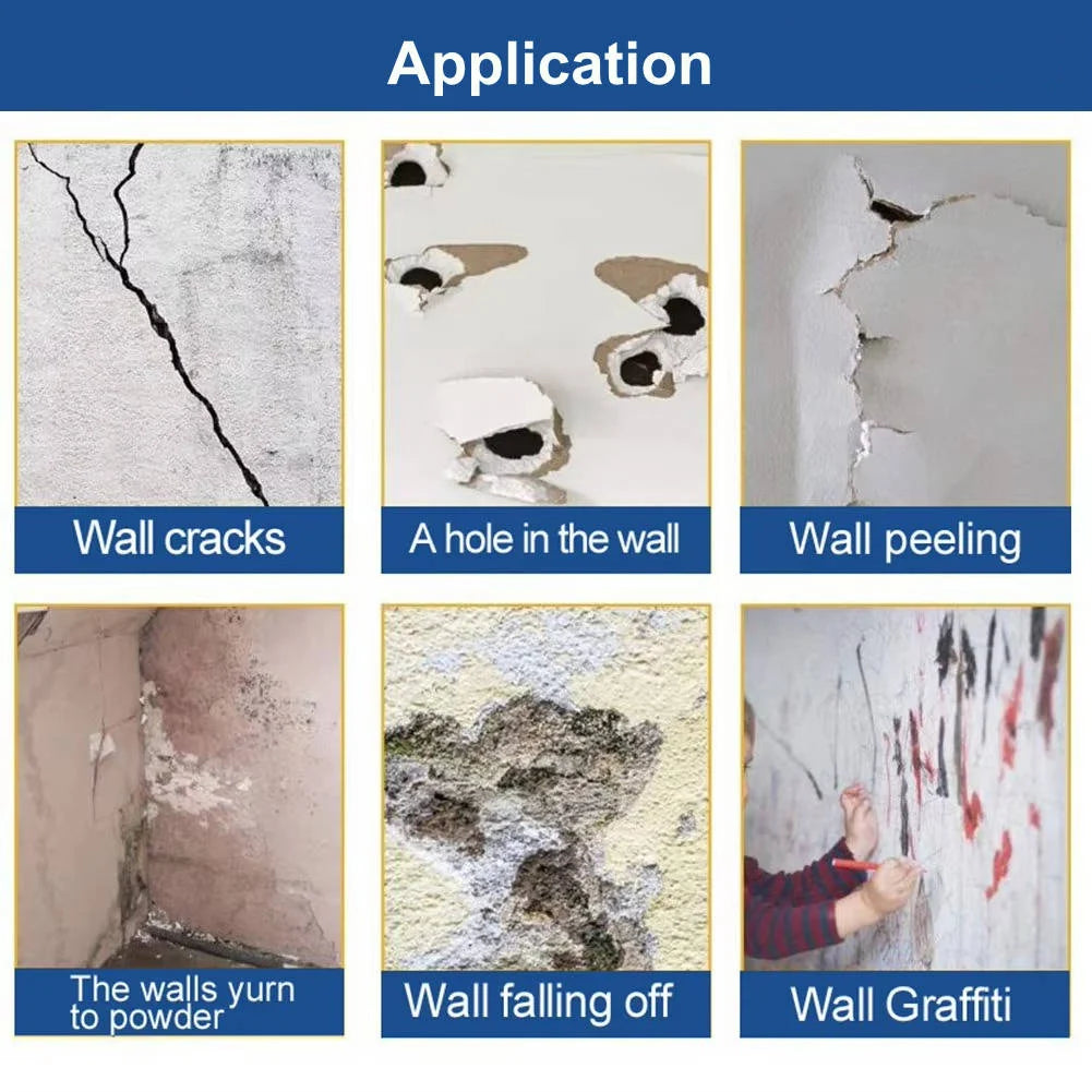 Drywall Repair Kit Quick-Drying Strong Bond Waterproof