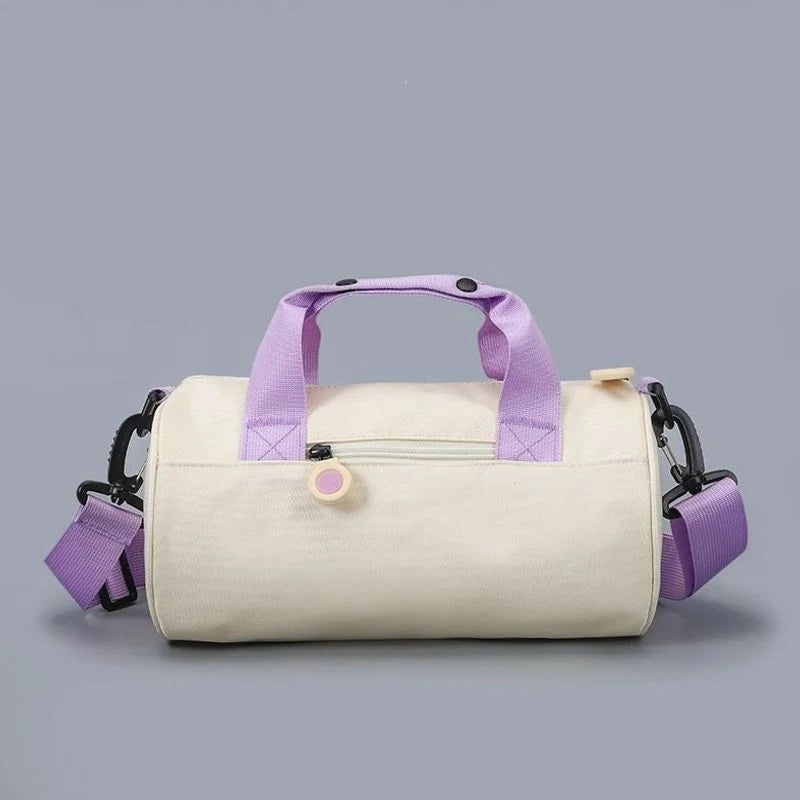 Duffel Bag Compact Durable Fabric Exterior Zipper Pockets