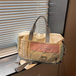 Duffel Bag Large Capacity Dual Handles & Adjustable Shoulder Strap