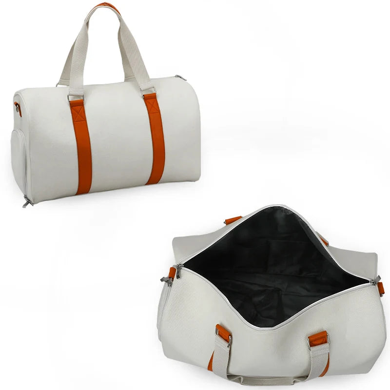 Duffel Bag Large Capacity Durable Fabric Adjustable Shoulder Strap