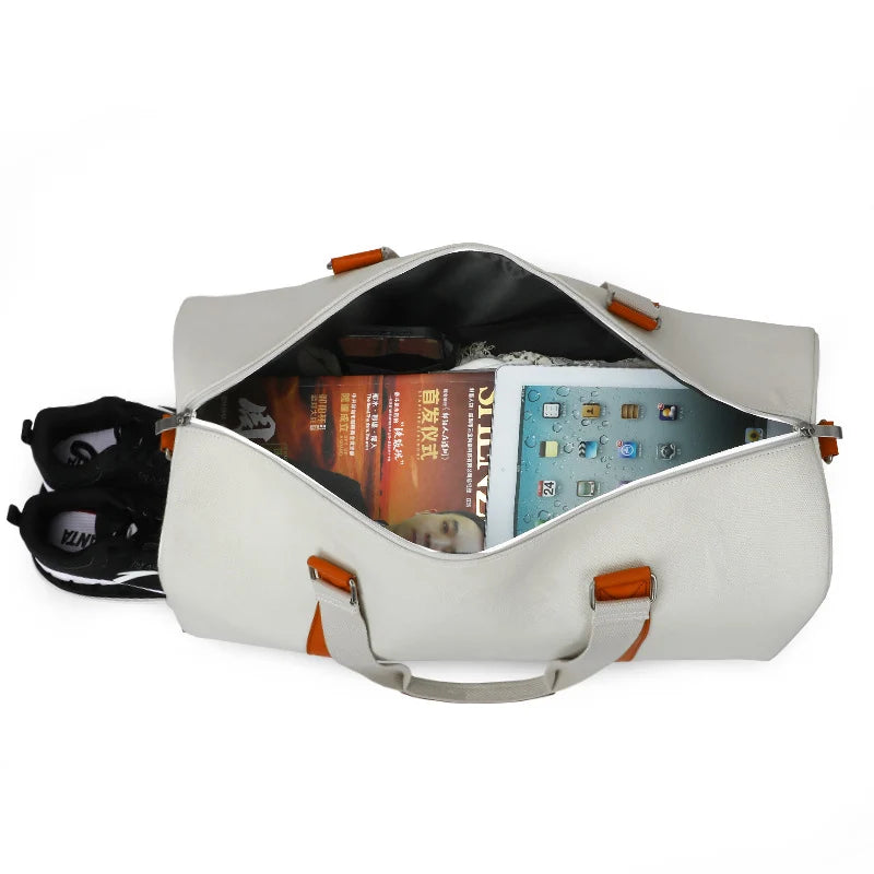 Duffel Bag Large Capacity Durable Fabric Adjustable Shoulder Strap