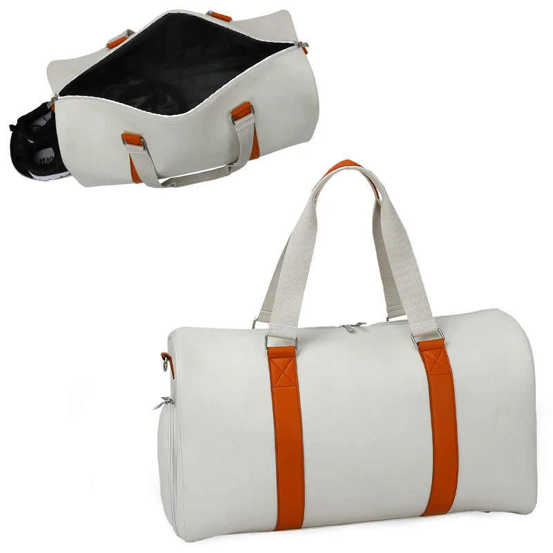 Duffel Bag Large Capacity Durable Fabric Adjustable Shoulder Strap