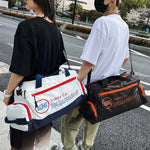 Duffel Bag Large Capacity Multi-Compartment Water-Resistant Fabric