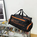 Duffel Bag Large Capacity Multi-Compartment Water-Resistant Fabric