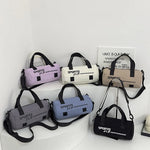 Duffel Bag Large Capacity Multi-Pocket & Padded Shoulder Strap