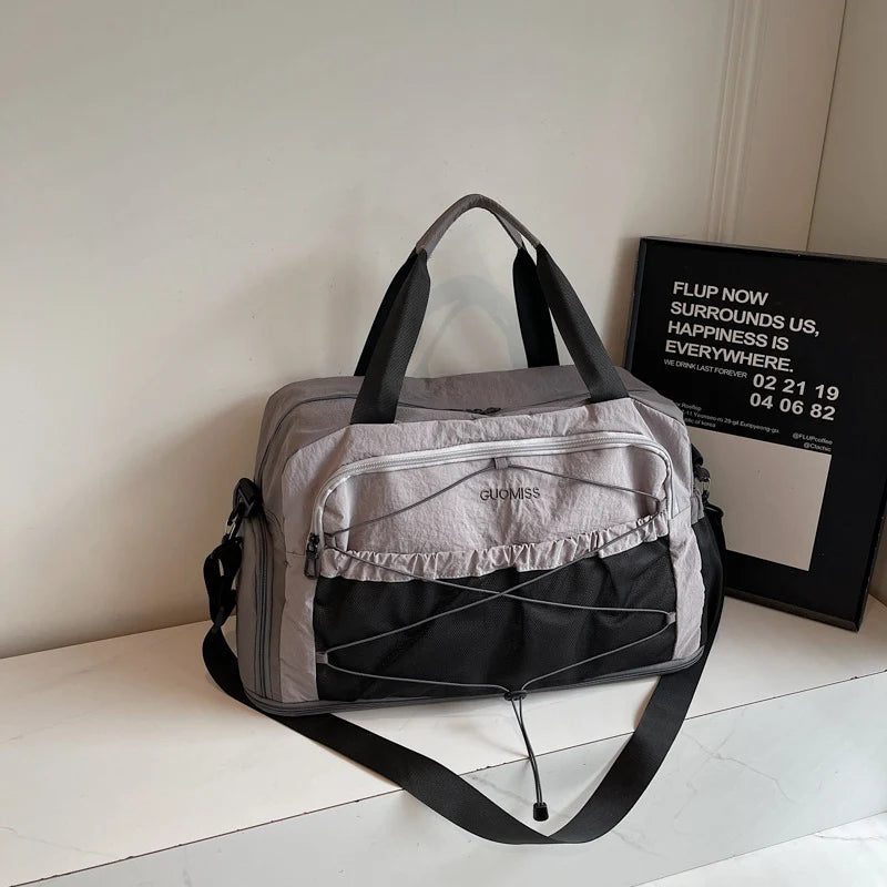 Duffel Bag Large Capacity Multi-Pocket Weather-Resistant