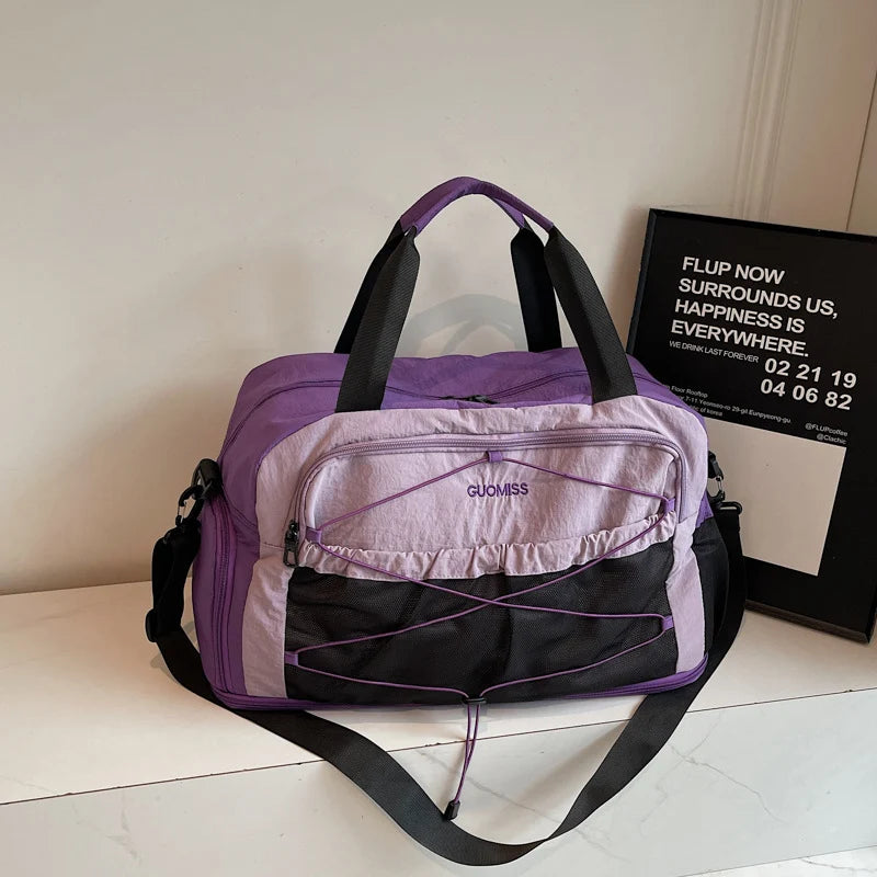 Duffel Bag Large Capacity Multi-Pocket Weather-Resistant